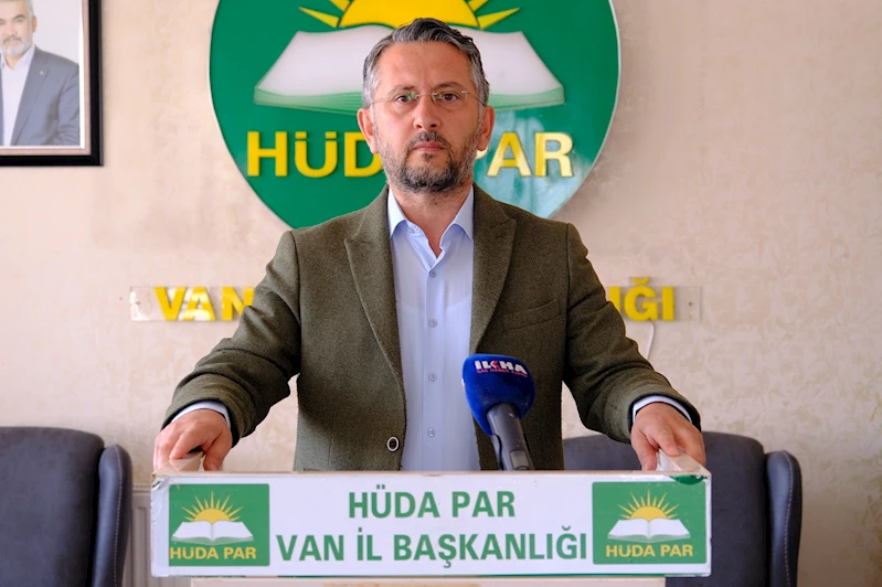 HÜDA PAR Van İl Başkanı Sayğın, Valilik projelerini değerlendirdi