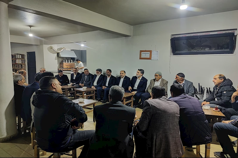 HÜDA PAR heyetinden Bingöl köylerine ziyaretler sürüyor
