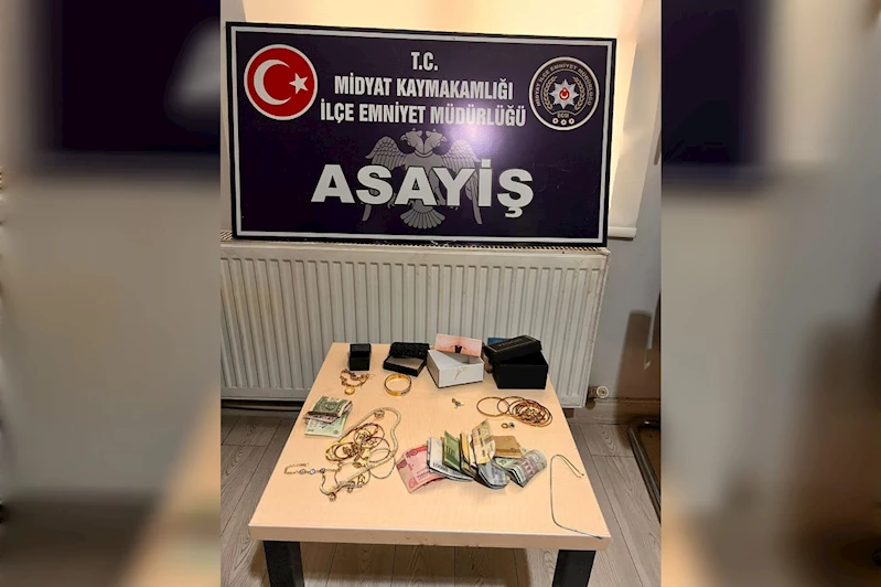 Mardin’de bir evden yüklü miktarda ziynet eşyaları çalan  iki kadın yakalandı