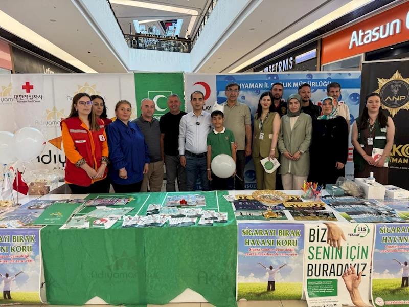 Adıyaman’da ‘Dünya Tütünsüz Günü’ etkinliği düzenlendi 