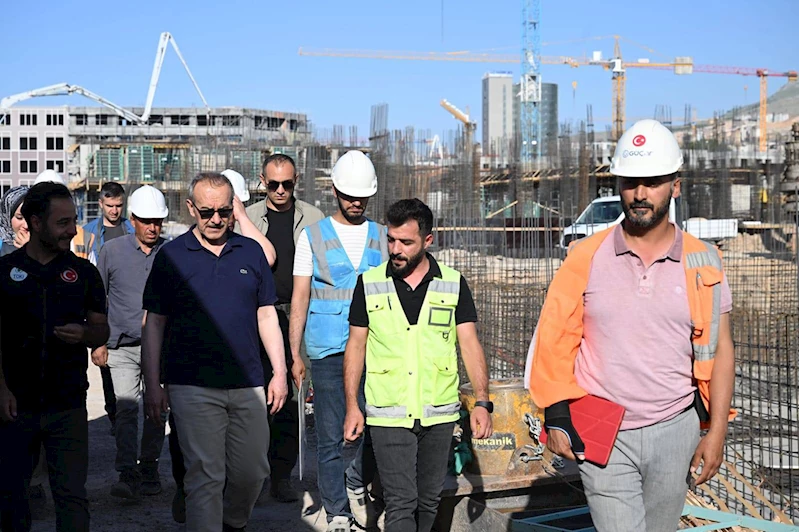 Vali Yavuz: Malatya’nın her noktasında hummalı bir çalışma yürütülüyor