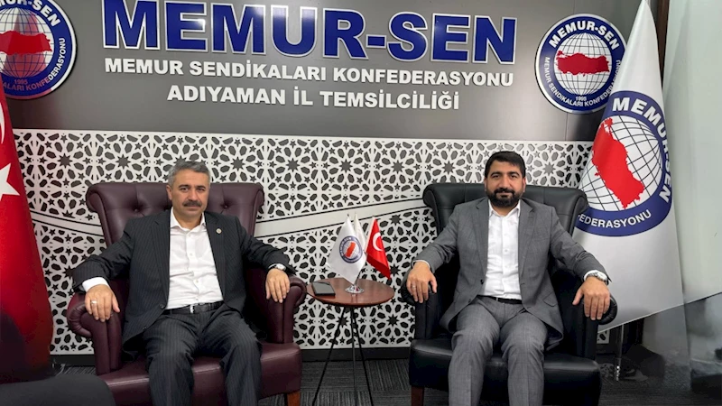 Alkayış’tan Memur-Sen’e bayram ziyareti: Türkiye Yüzyılı’nda Sivil Anayasa Halkımızın Ortak Hedefidir 