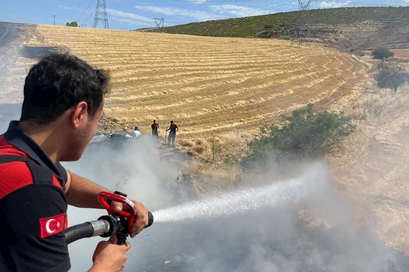 Siirt Organize Sanayi Bölgesi’nde korkutan yangın: 60 dönümlük alan kül oldu