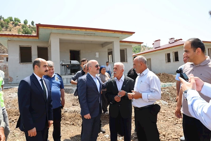 Aksu Köyü’nde yeni bir yaşam başlıyor 