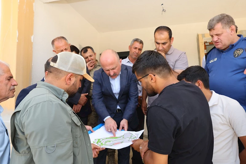 Çelikhan’da depremzedeler için yapılan kırsal köy evlerinde sona gelindi 