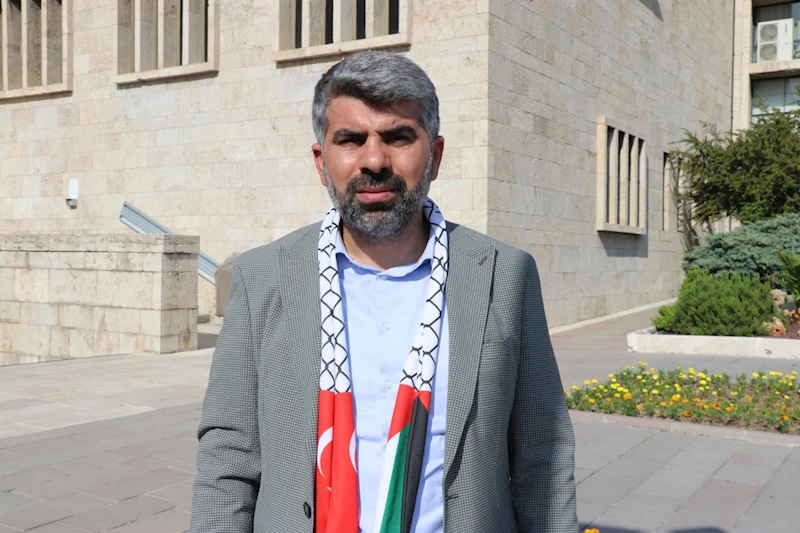 HÜDA PAR Mersin Milletvekili Dinç: Gazze için vicdan yürüyüşleri yeni bir dünya düzeninin temelidir