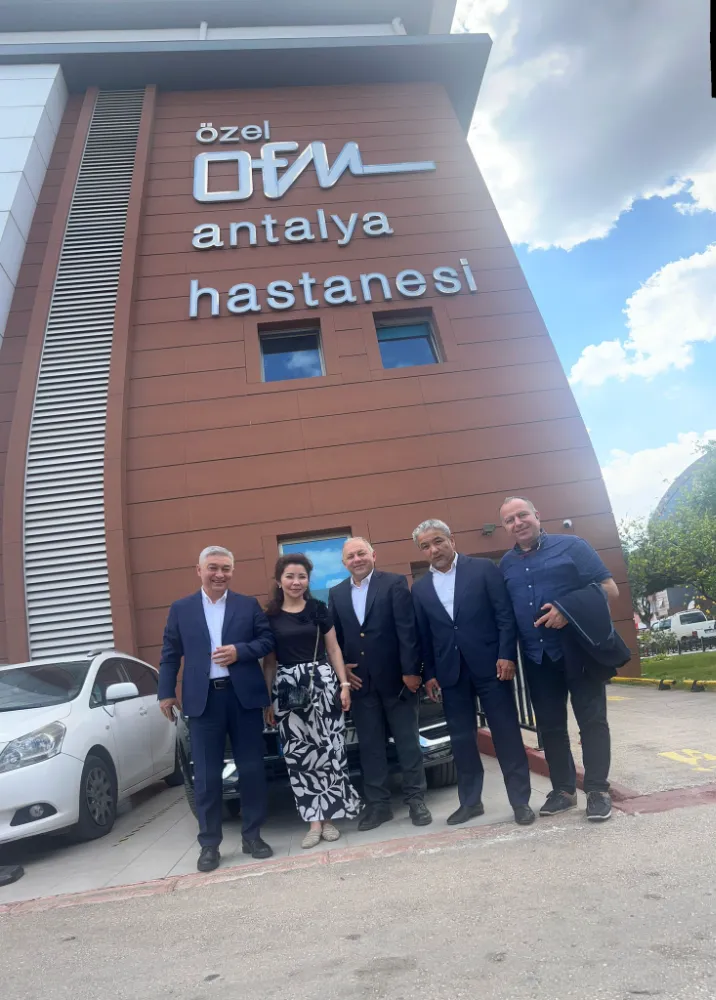 Türkiye-Kazakistan Sağlık İş Birliğinde Yeni Adımlar: OFM Antalya Hastanesi’nde Önemli Görüşmeler Gerçekleştirildi