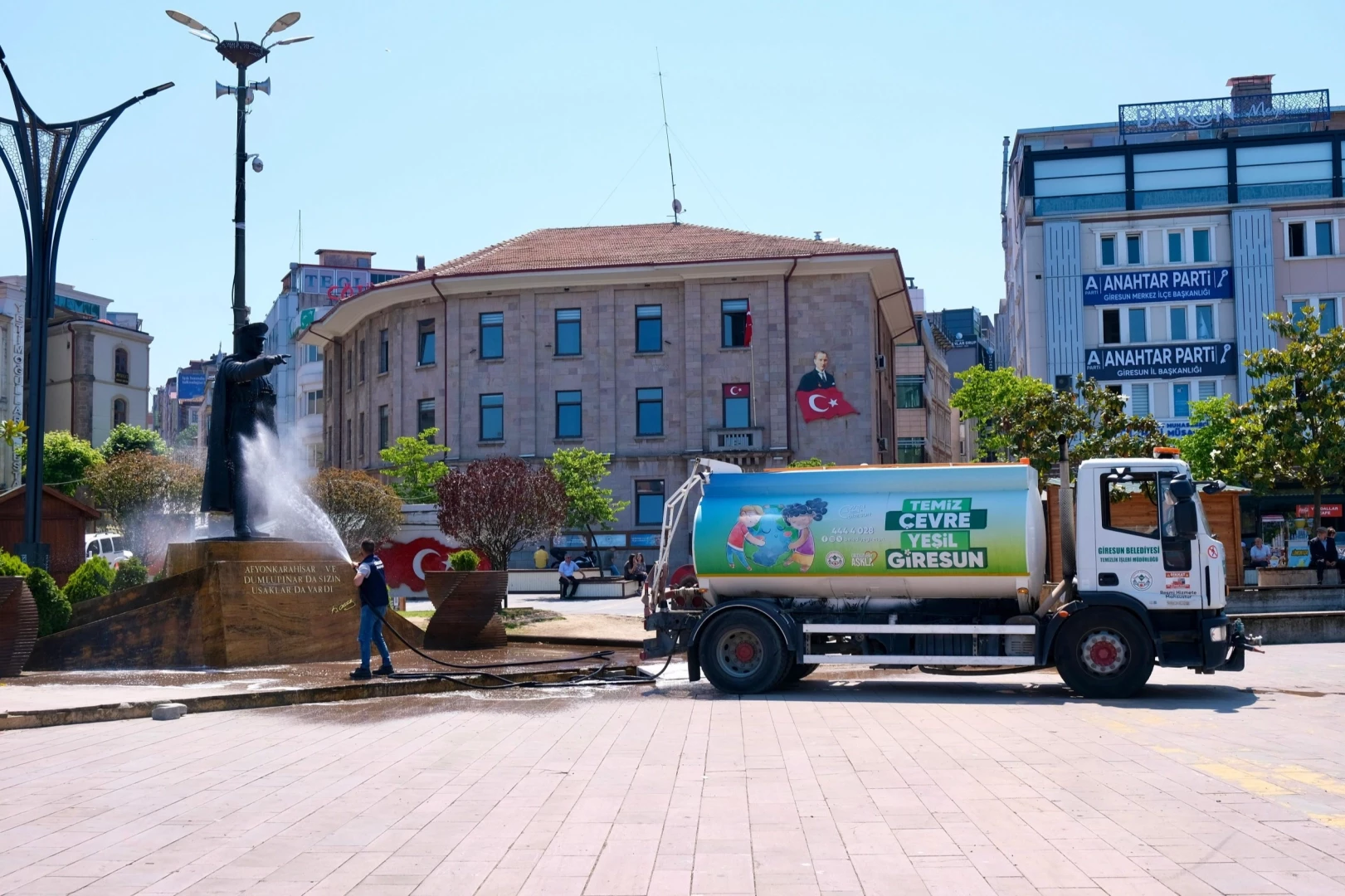 Şehrin her noktası temizlendi