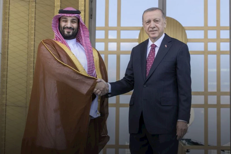 Cumhurbaşkanı Erdoğan, Suudi Arabistan Veliaht Prensi Selman ile görüştü