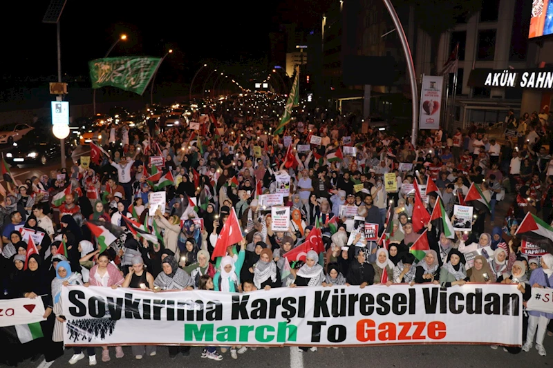 Ankaralılar Mısır Büyükelçiliğine yürüdü: 