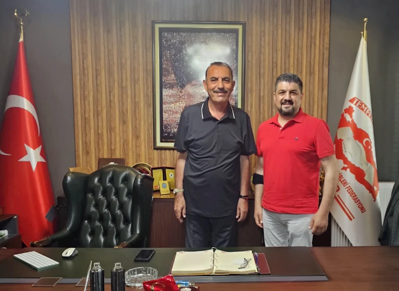 Pektaş’tan Türkiye Emlak Federasyonu Başkanı Taylan’a ziyaret: Sektöre dair önemli görüşmeler gerçekleşti 