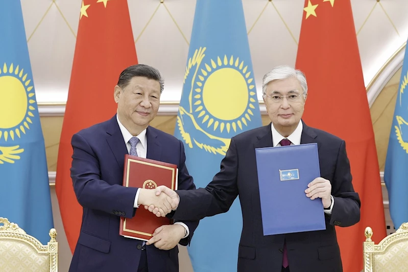 Kazakistan ile Çin arasında 24 anlaşma imzalandı