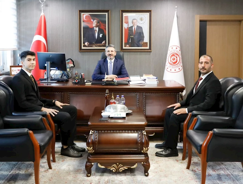 Başkan Düşük’ten Bakan Yardımcısı Ahmet Aydın’a teşekkür ziyareti 