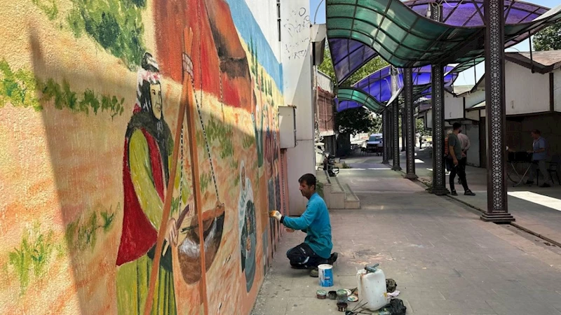 ‘Sanat Sokağı’ canlanıyor, Tutdere: ‘Adıyaman’ın hafızasını sokaklara taşıyoruz’  - Videolu Haber