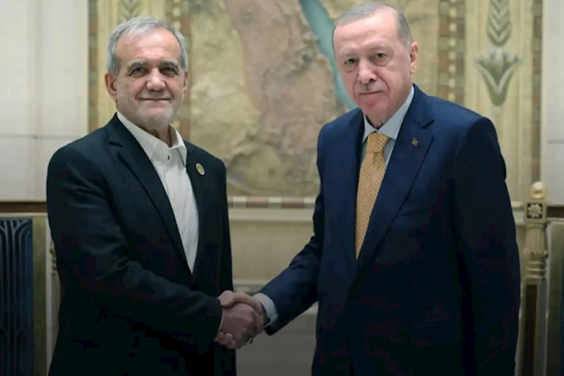 Cumhurbaşkanı Erdoğan, İran Cumhurbaşkanı Pezeşkiyan ve Putin ile görüştü