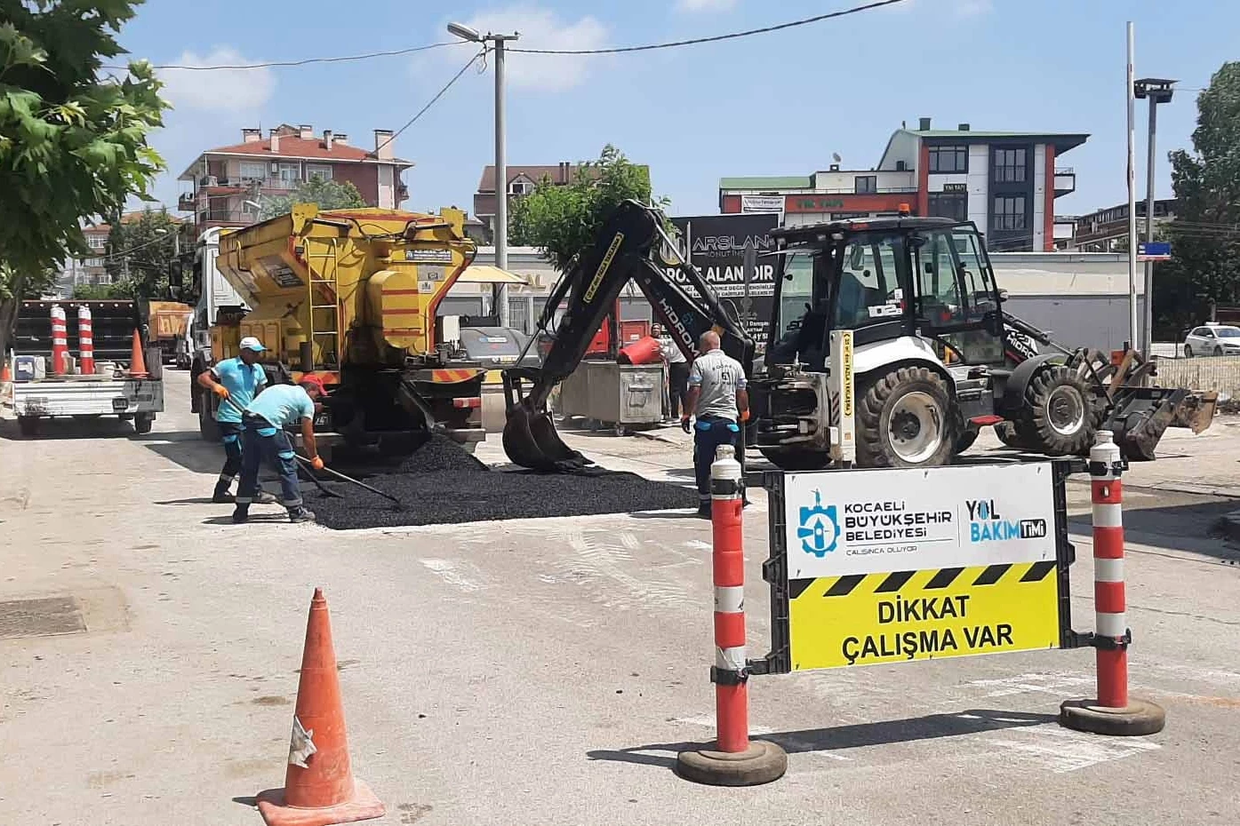 Kocaeli Büyükşehir ile yollar 7/24 güvende