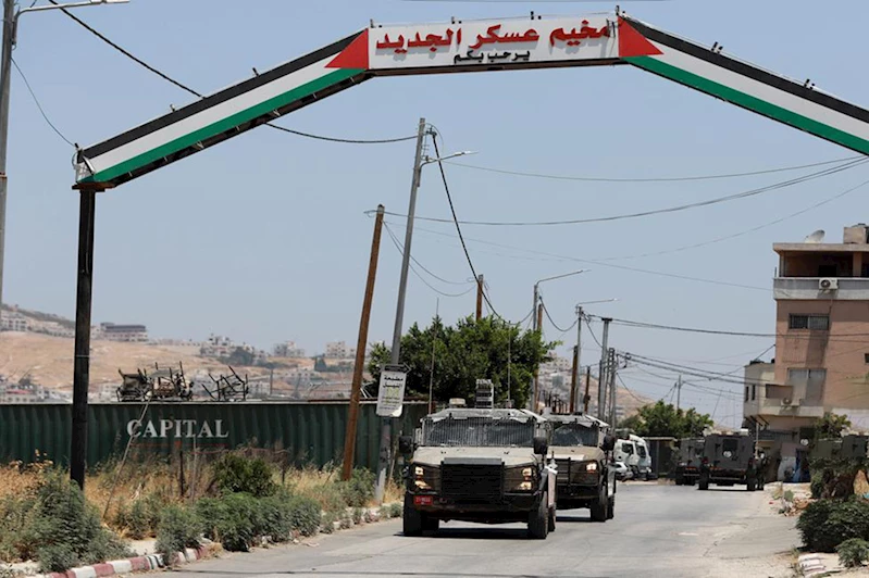 Siyonist işgalciler Nablus