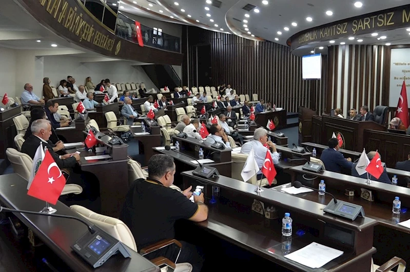 Malatya Büyükşehir Meclisi haziran ayı toplantıları sona erdi