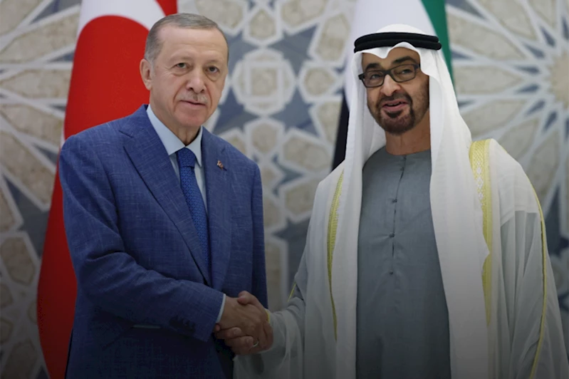 Cumhurbaşkanı Erdoğan, BAE Devlet Başkanı Al Nahyan ile görüştü