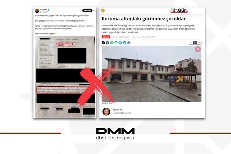 DMM, “Bakanlık koruması altındaki 5 çocuk intihara kalkıştı” iddialarını yalanladı