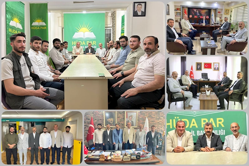 HÜDA PAR Heyeti Eskişehir