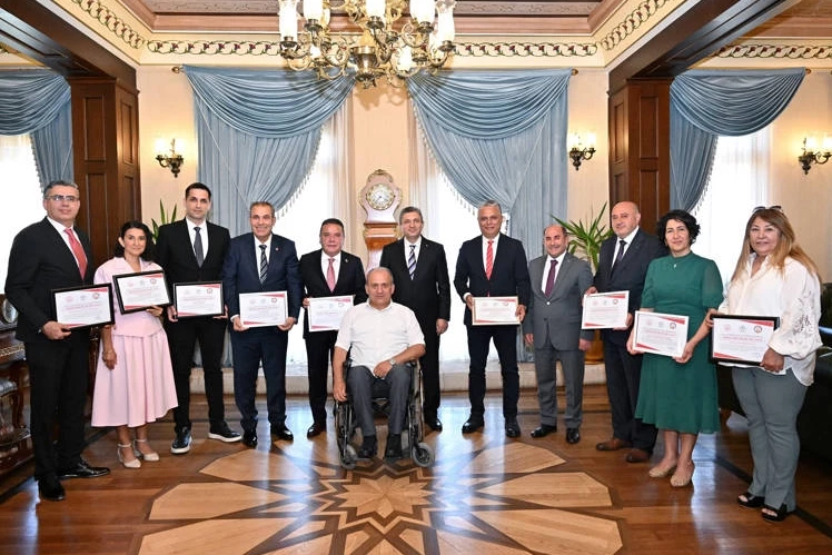 Antalya Büyükşehir Hizmet Binasına ‘Erişilebilirlik Belgesi’