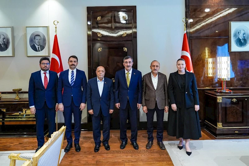 HAK-İŞ Heyetinden Cumhurbaşkanı Yardımcısı Yılmaz’a KÇP ziyareti 