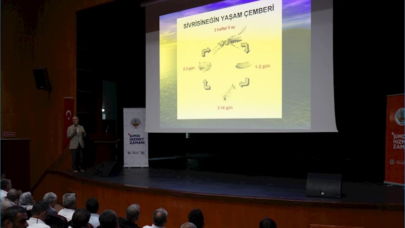 Kahta’da bir ilk: Belediyeden sivrisinek ve karasinekle mücadele semineri 