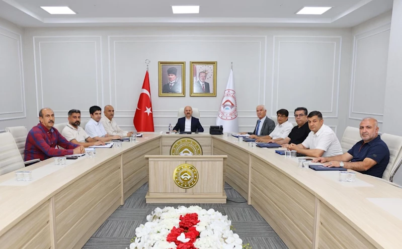 İl Özel İdaresi yatırımları değerlendirildi 