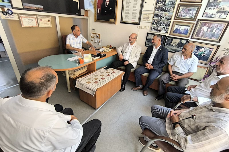 HÜDA PAR heyetinden Tarsus medyasına ziyaret