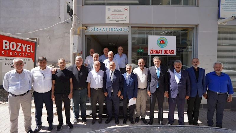 Ziraat Odaları, milletvekilleriyle tarımsal sorunları masaya yatırdı: Kuraklık, sulama ve girdi maliyetleri  