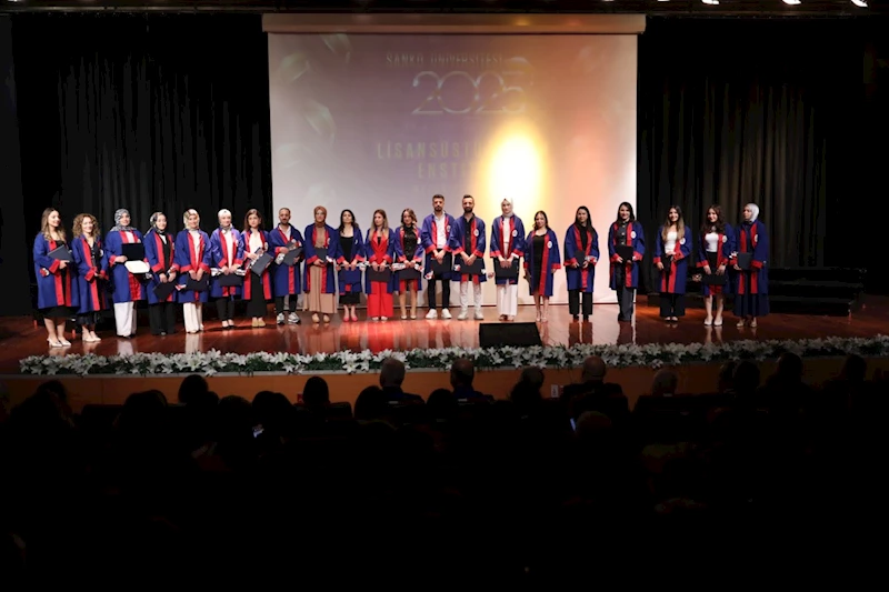 SANKO Üniversitesi’nde mezuniyet coşkusu  