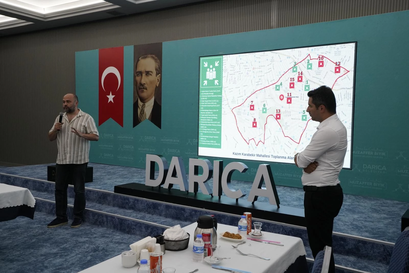 Darıca’da afet toplanma alanları için kritik toplantı
