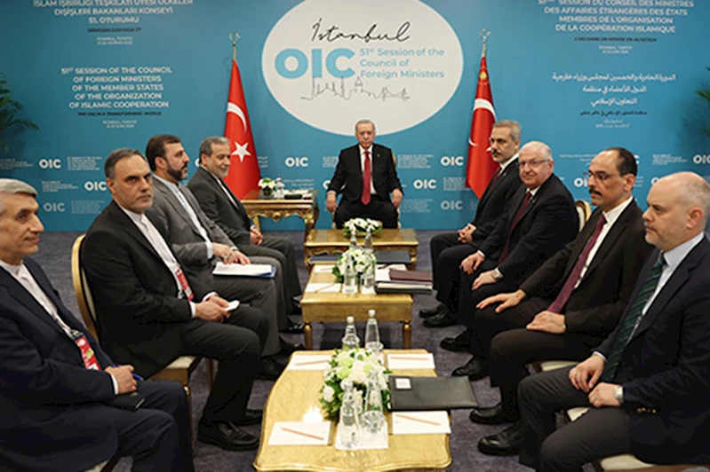 Cumhurbaşkanı Erdoğan, İran Dışişleri Bakanı Arakçi