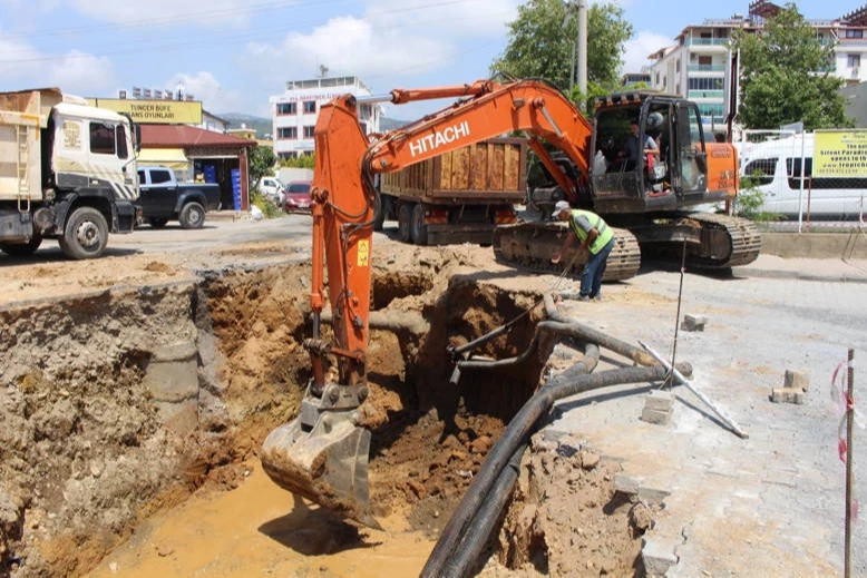 Antalya Gazipaşa’da alt yapı güçleniyor