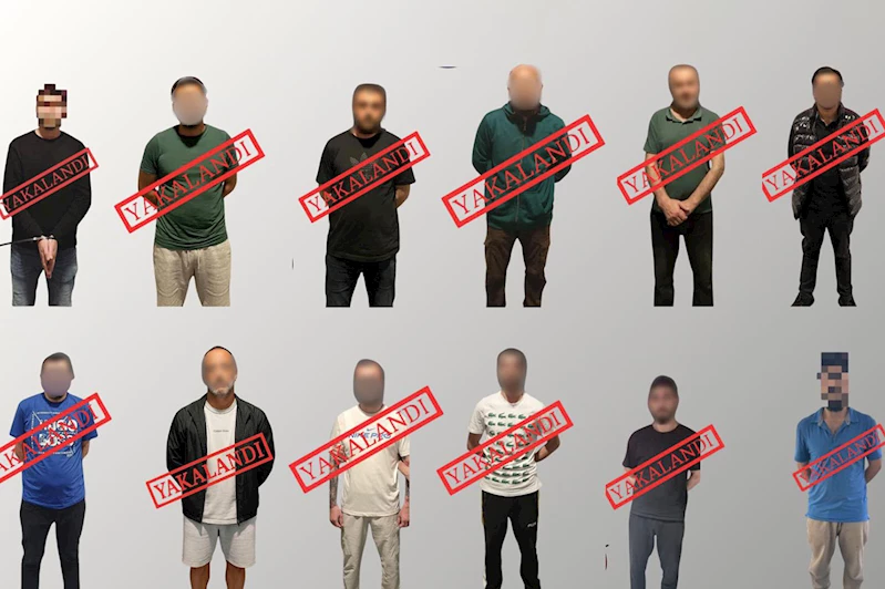 Kırmızı bültenle aranan 11 suçlu Türkiye