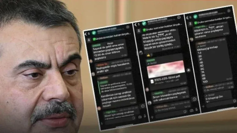 LGS sorularını sızdıran dönerci çıktı: Bakan 