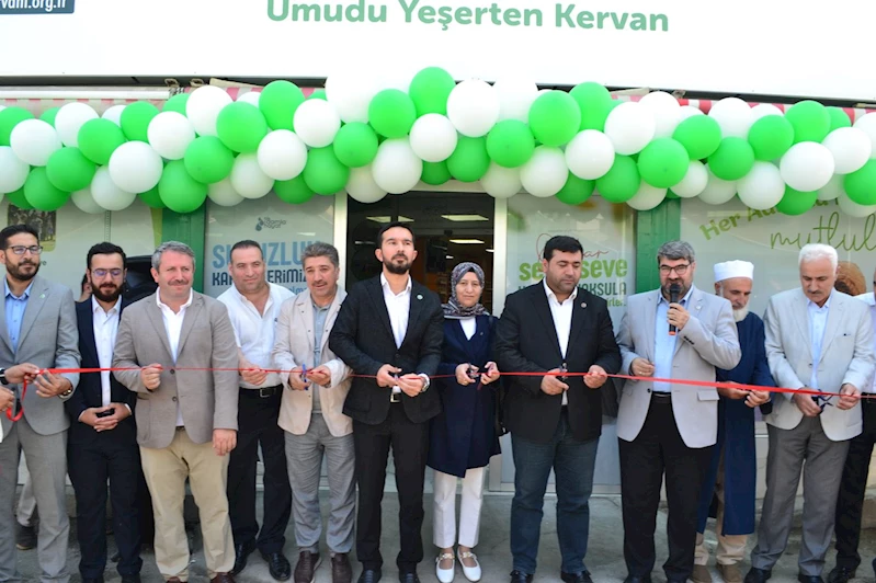 Umut Kervanının beşinci sosyal market projesi, Bursa