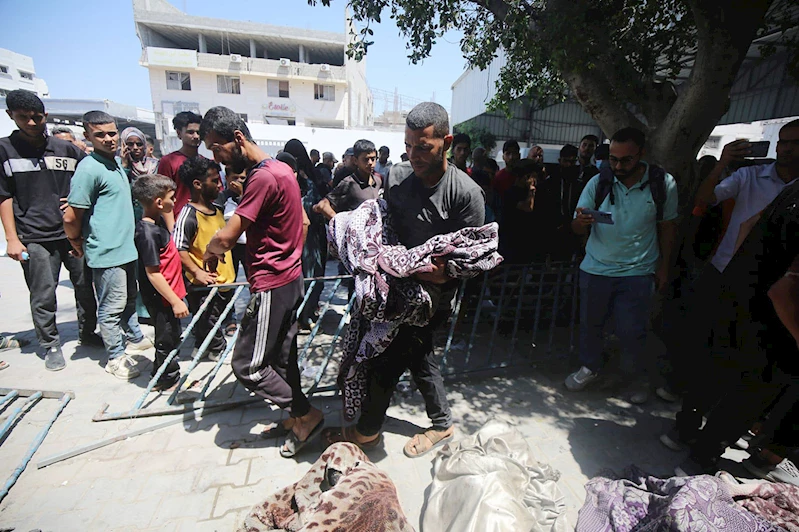 Siyonist rejimden sivillerin kaldığı okul ve çadırlara saldırı