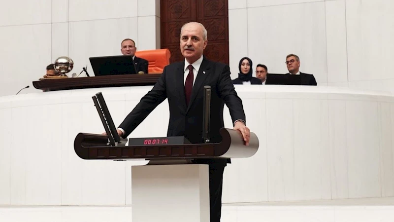 Numan Kurtulmuş yeniden TBMM başkanı seçildi: ‘Meclisimiz demokrasimizin kalbidir’ 