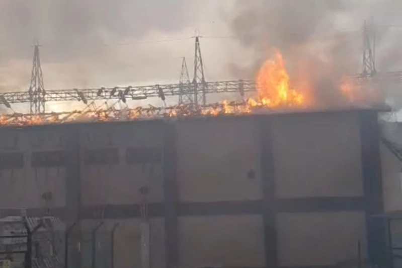 Trafo merkezinde aşırı yüklenmeden yangın çıktı: 150 kırsal mahalle elektriksiz kaldı