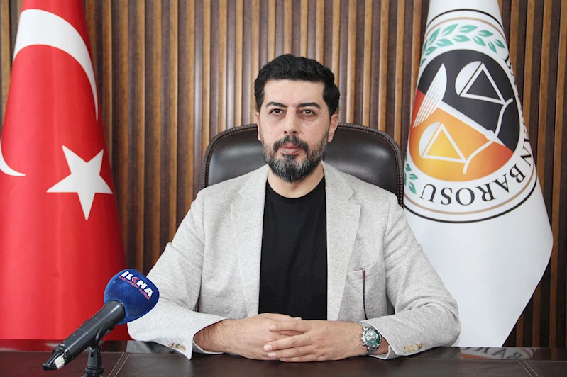 Baro Başkanı Çakan: Gazze