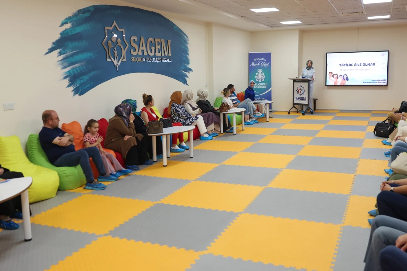 SAGEM’den yaz tatiline anlam katan seminer! “Tatilde Aile Olmak”