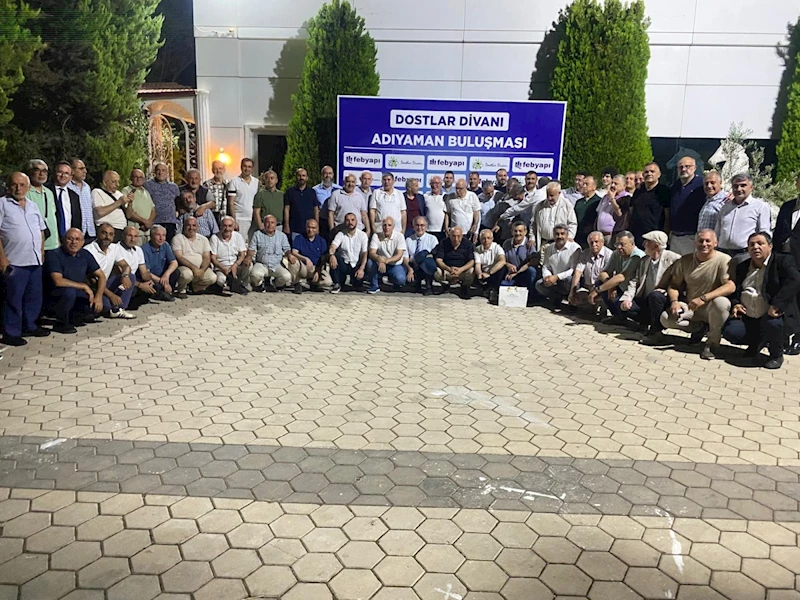 Dostlar Divanı Heyeti Adıyaman’da ağırlandı 