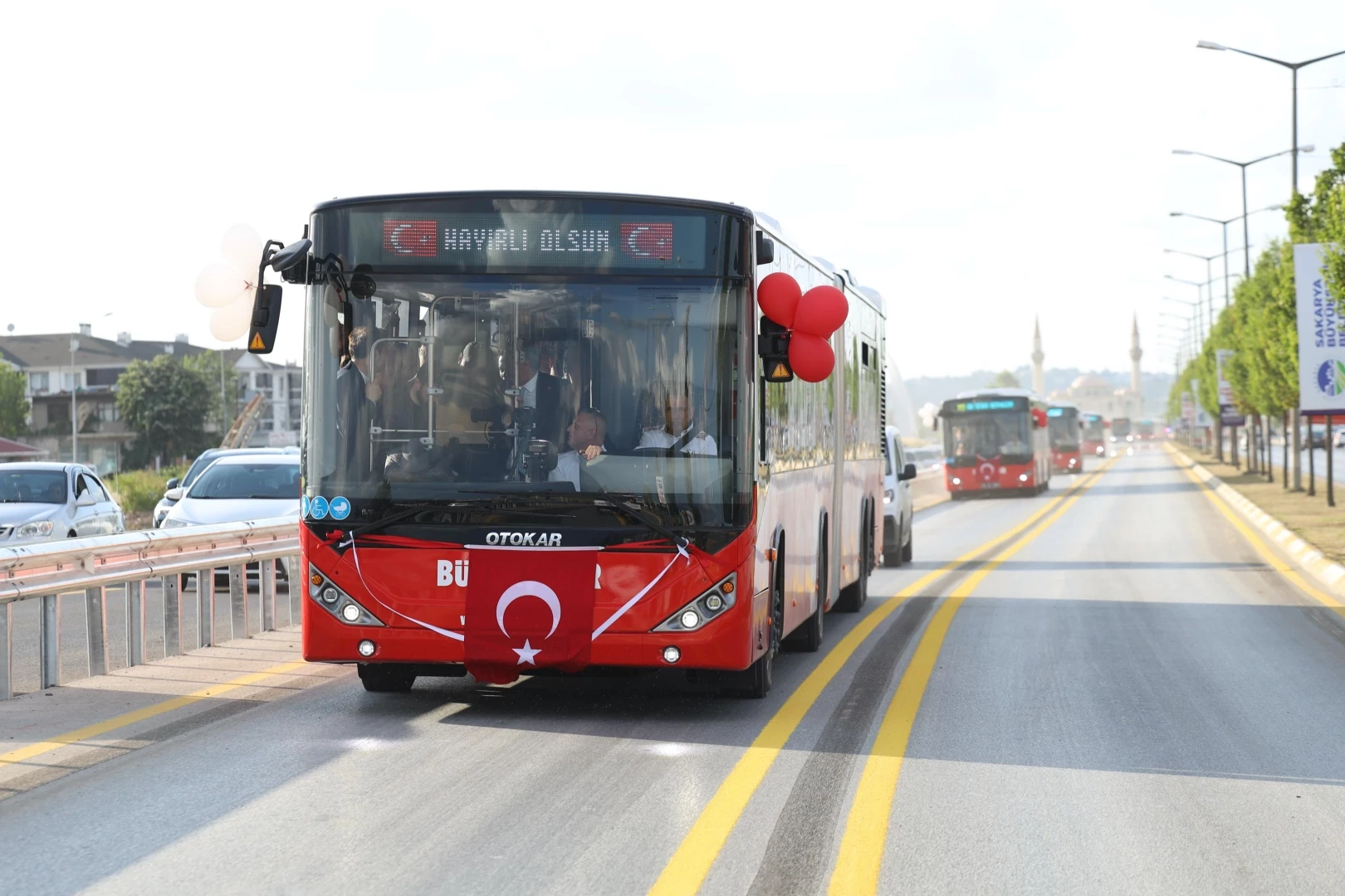 Sakarya’da metrobüs devrimi