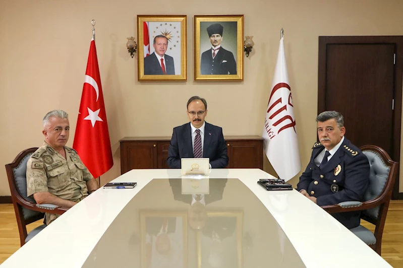 Siirt’te mayıs ayı güvenlik ve asayiş toplantısı yapıldı