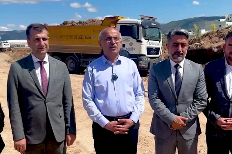  Malatya Büyükşehir Belediye Başkanı Er: Kuzey Kuşak Yolumuzun 2