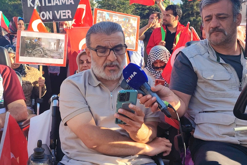 Engellilerden Gazze için anlamlı çağrı: Savaş dursun, insanlar engelli kalmasın