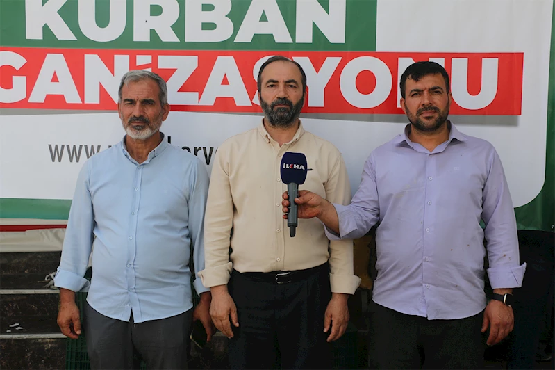 Umut Kervanı Şanlıurfa’da kurban kesimi gerçekleştirdi