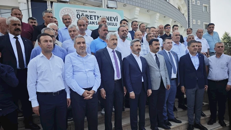 Kahta’da bayramlaşma töreni geniş katılımla gerçekleştirildi  - Videolu Haber